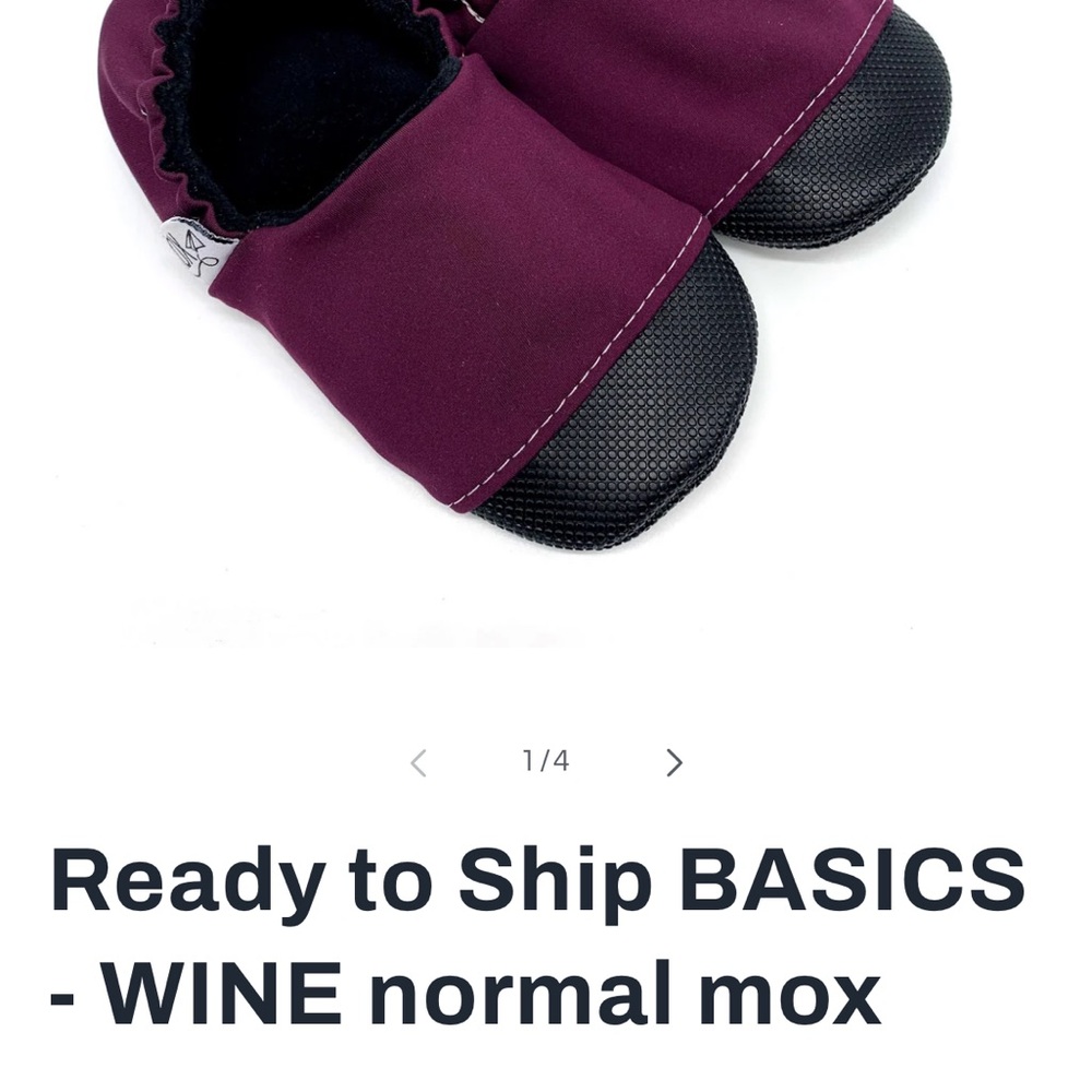 Mox Baby/toddler Moccasin slippers